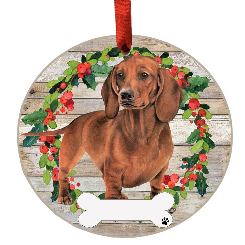 Dachshund Standing Ornament